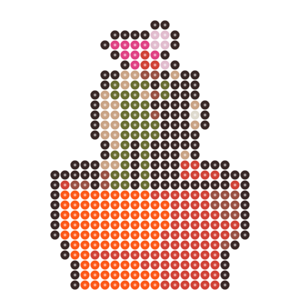 Cactus Perler bead pattern
